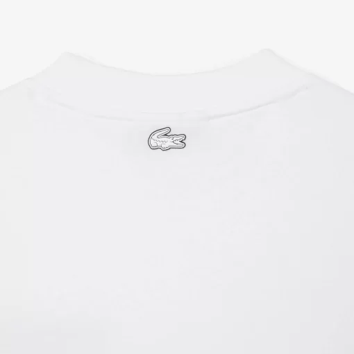 Lacoste T-Shirts-Women'S Oversized Cotton Jersey T-Shirt