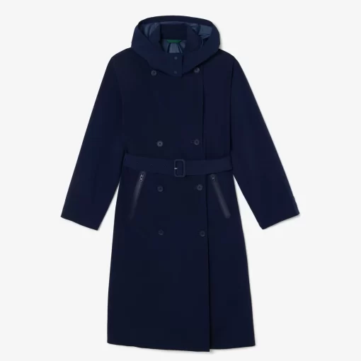 Lacoste Jackets & Coats-Women'S Oversized Trench Coat