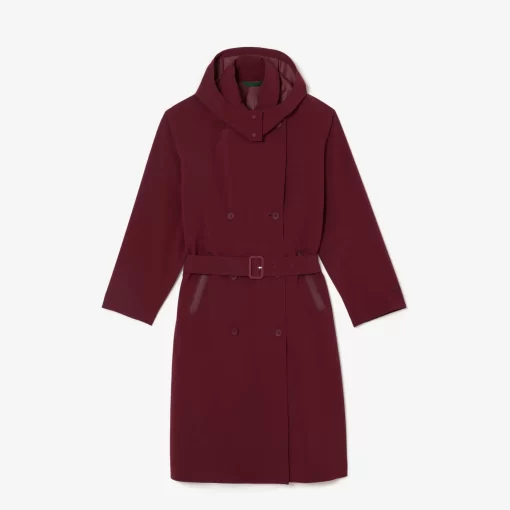 Lacoste Jackets & Coats-Women'S Oversized Trench Coat