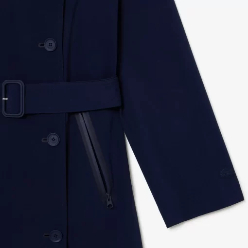 Lacoste Jackets & Coats-Women'S Oversized Trench Coat