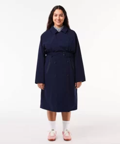 Lacoste Jackets & Coats-Women'S Oversized Trench Coat