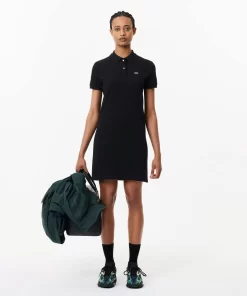 Lacoste Dresses & Skirts-Women'S Pique Knit Polo Dress