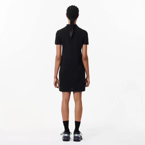 Lacoste Dresses & Skirts-Women'S Pique Knit Polo Dress