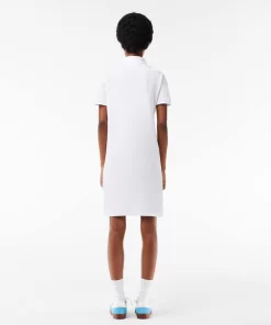 Lacoste Dresses & Skirts-Women'S Pique Knit Polo Dress