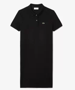 Lacoste Dresses & Skirts-Women'S Pique Knit Polo Dress