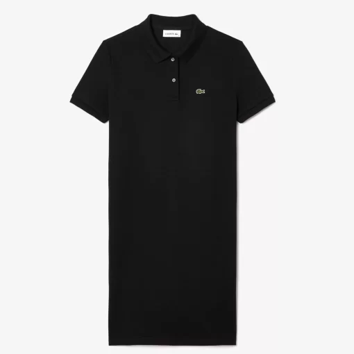 Lacoste Dresses & Skirts-Women'S Pique Knit Polo Dress