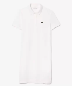 Lacoste Dresses & Skirts-Women'S Pique Knit Polo Dress