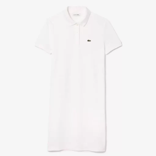 Lacoste Dresses & Skirts-Women'S Pique Knit Polo Dress