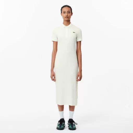 Lacoste Dresses & Skirts-Women'S Polo-Style Midi Dress