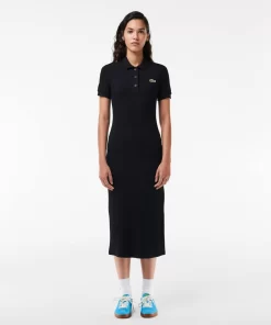 Lacoste Dresses & Skirts-Women'S Polo-Style Midi Dress