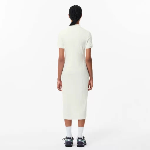 Lacoste Dresses & Skirts-Women'S Polo-Style Midi Dress