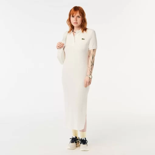 Lacoste Dresses & Skirts-Women'S Polo-Style Midi Dress