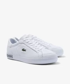 Lacoste Sneakers-Women'S Powercourt Leather Considered Detailing Trainers