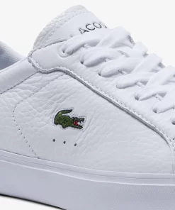 Lacoste Sneakers-Women'S Powercourt Leather Considered Detailing Trainers