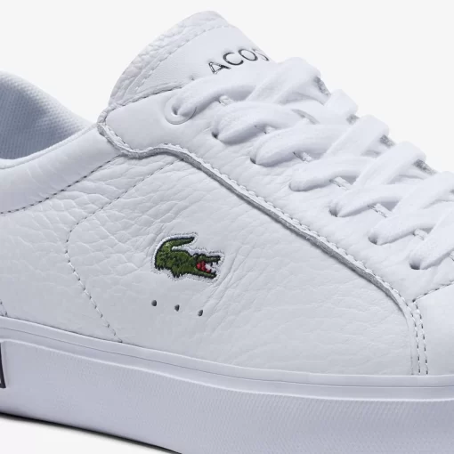 Lacoste Sneakers-Women'S Powercourt Leather Considered Detailing Trainers