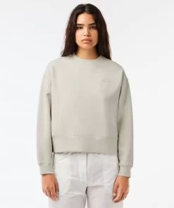 Lacoste Sweatshirts-Women'S Print Back Jogger Sweatshirt