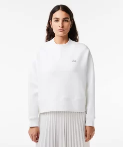 Lacoste Sweatshirts-Women'S Print Back Jogger Sweatshirt