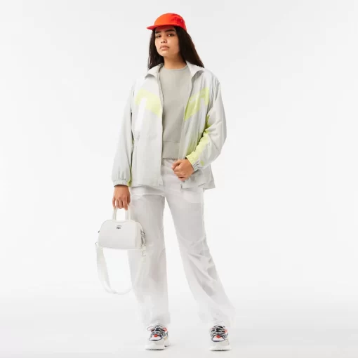 Lacoste Sweatshirts-Women'S Print Back Jogger Sweatshirt