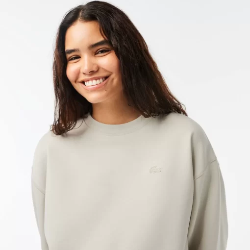 Lacoste Sweatshirts-Women'S Print Back Jogger Sweatshirt