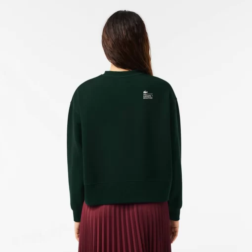 Lacoste Sweatshirts-Women'S Print Back Jogger Sweatshirt