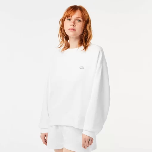 Lacoste Sweatshirts-Women'S Print Back Jogger Sweatshirt