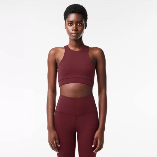 Lacoste Bras & Leggings-Women'S Quick-Dry Recycled Polyamide Stretch Bra