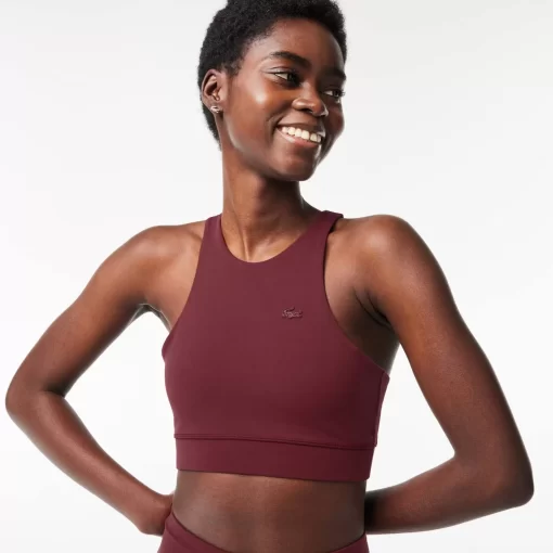 Lacoste Bras & Leggings-Women'S Quick-Dry Recycled Polyamide Stretch Bra