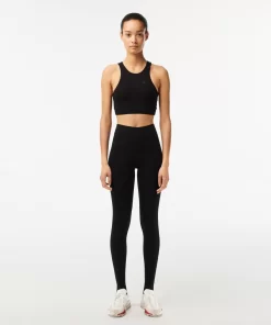 Lacoste Bras & Leggings-Women'S Recycled Polyester Tapered Leggings