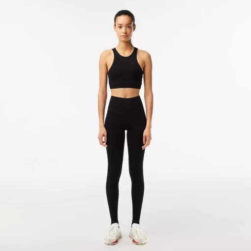 Lacoste Bras & Leggings-Women'S Recycled Polyester Tapered Leggings