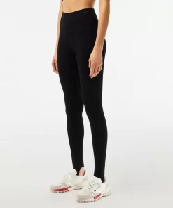 Lacoste Bras & Leggings-Women'S Recycled Polyester Tapered Leggings