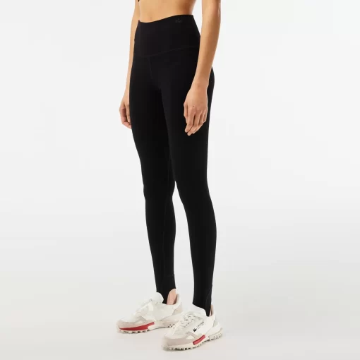 Lacoste Bras & Leggings-Women'S Recycled Polyester Tapered Leggings