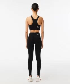 Lacoste Bras & Leggings-Women'S Recycled Polyester Tapered Leggings