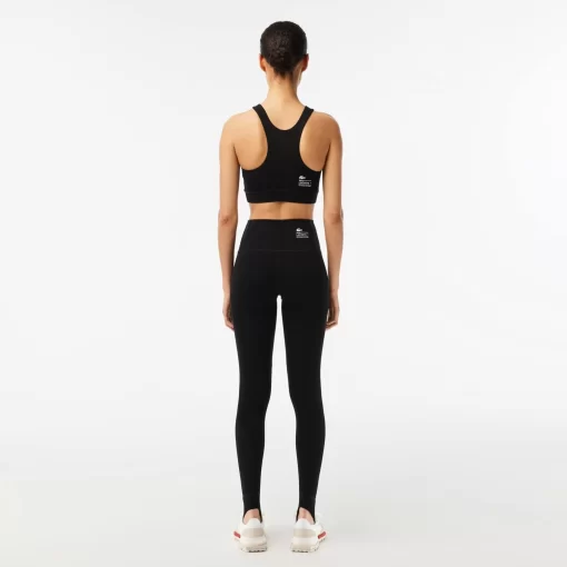 Lacoste Bras & Leggings-Women'S Recycled Polyester Tapered Leggings