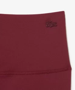 Lacoste Sport Clothing-Women'S Recycled Polyester Tapered Leggings