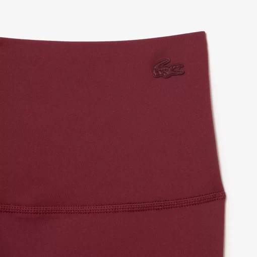 Lacoste Sport Clothing-Women'S Recycled Polyester Tapered Leggings