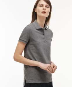 Lacoste Polo Shirts-Women'S Regular Fit Soft Cotton Petit Pique Polo Shirt