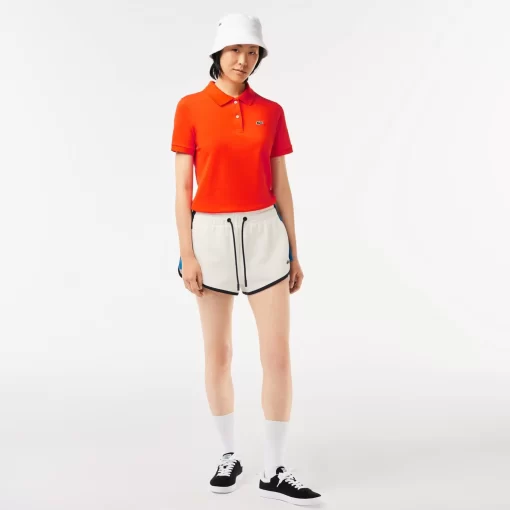 Lacoste Polo Shirts-Women'S Regular Fit Soft Cotton Petit Pique Polo Shirt