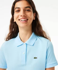 Lacoste Polo Shirts-Women'S Regular Fit Soft Cotton Petit Pique Polo Shirt