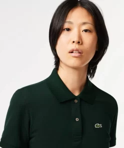 Lacoste Polo Shirts-Women'S Regular Fit Soft Cotton Petit Pique Polo Shirt