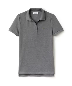 Lacoste Polo Shirts-Women'S Regular Fit Soft Cotton Petit Pique Polo Shirt