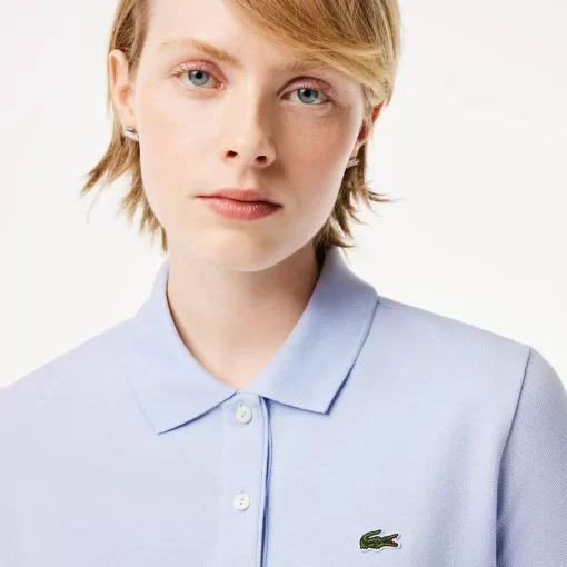 Lacoste Polo Shirts-Women'S Regular Fit Soft Cotton Petit Pique Polo Shirt