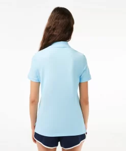 Lacoste Polo Shirts-Women'S Regular Fit Soft Cotton Petit Pique Polo Shirt