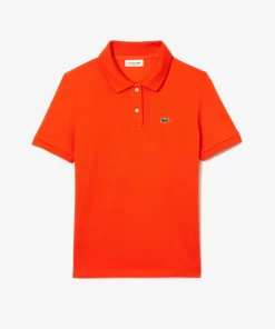 Lacoste Polo Shirts-Women'S Regular Fit Soft Cotton Petit Pique Polo Shirt