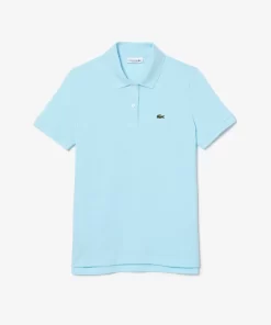 Lacoste Polo Shirts-Women'S Regular Fit Soft Cotton Petit Pique Polo Shirt