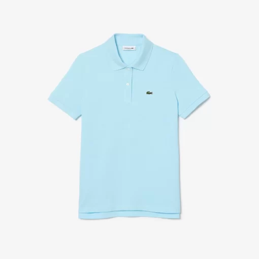 Lacoste Polo Shirts-Women'S Regular Fit Soft Cotton Petit Pique Polo Shirt