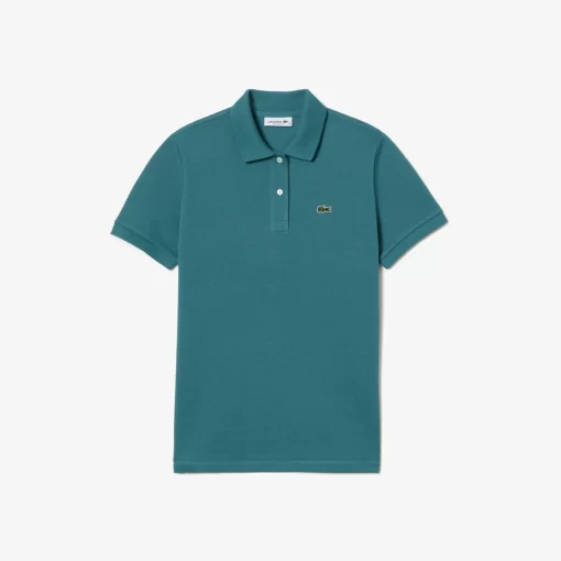 Lacoste Polo Shirts-Women'S Regular Fit Soft Cotton Petit Pique Polo Shirt