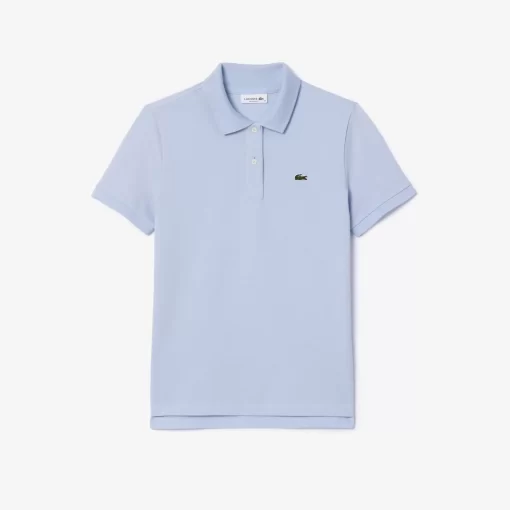 Lacoste Polo Shirts-Women'S Regular Fit Soft Cotton Petit Pique Polo Shirt