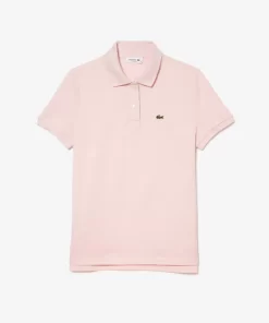 Lacoste Polo Shirts-Women'S Regular Fit Soft Cotton Petit Pique Polo Shirt