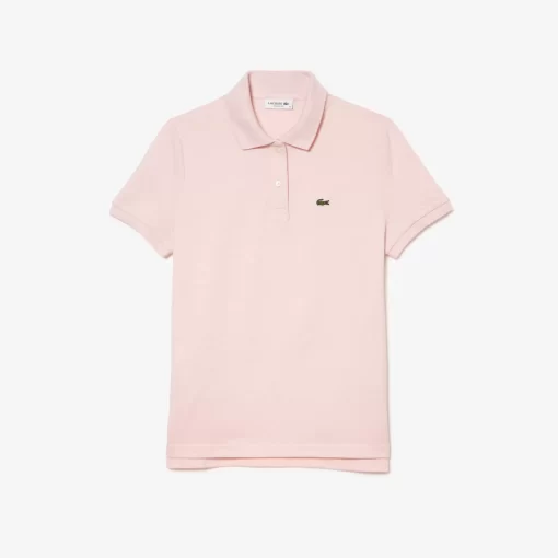 Lacoste Polo Shirts-Women'S Regular Fit Soft Cotton Petit Pique Polo Shirt