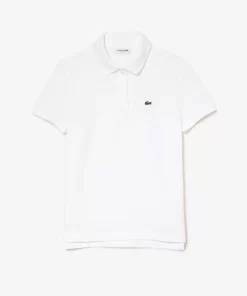 Lacoste Polo Shirts-Women'S Regular Fit Soft Cotton Petit Pique Polo Shirt